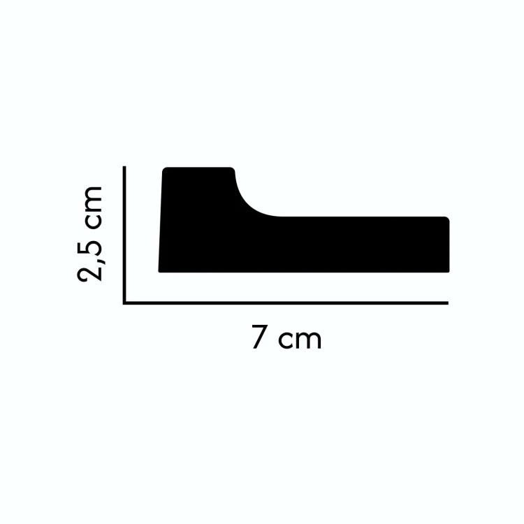 listwa elewacyjna EL-201 profil