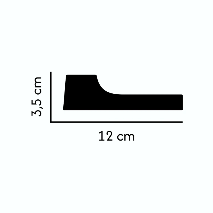 listwa elewacyjna EL-203 aranżacja