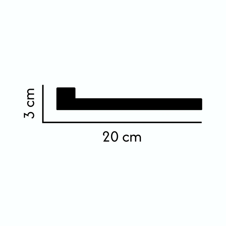 listwa elewacyjna EL-210 profil