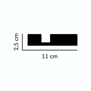 listwa elewacyjna EL-262 profil
