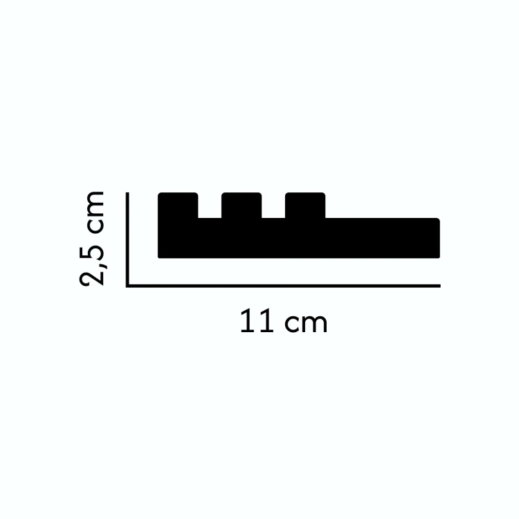 listwa elewacyjna EL-263 profil