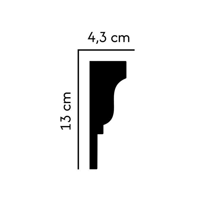 listwa podparapetowa EP-104 profil