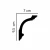 listwa sufitowa F-223 profil
