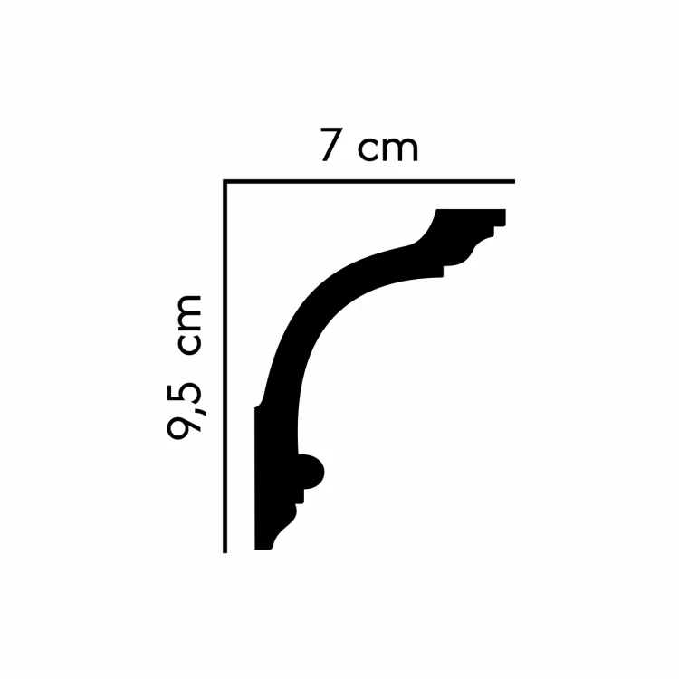 listwa sufitowa F-223 profil